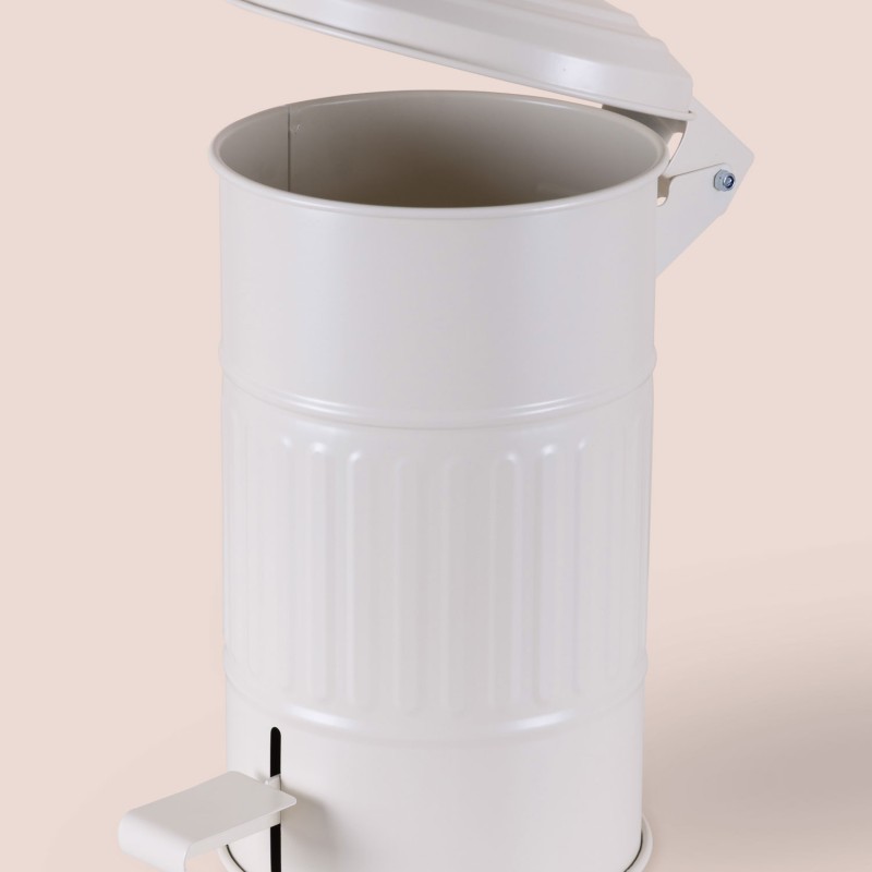 The Mia Banyo Çöp Kovası 5 lt Krem