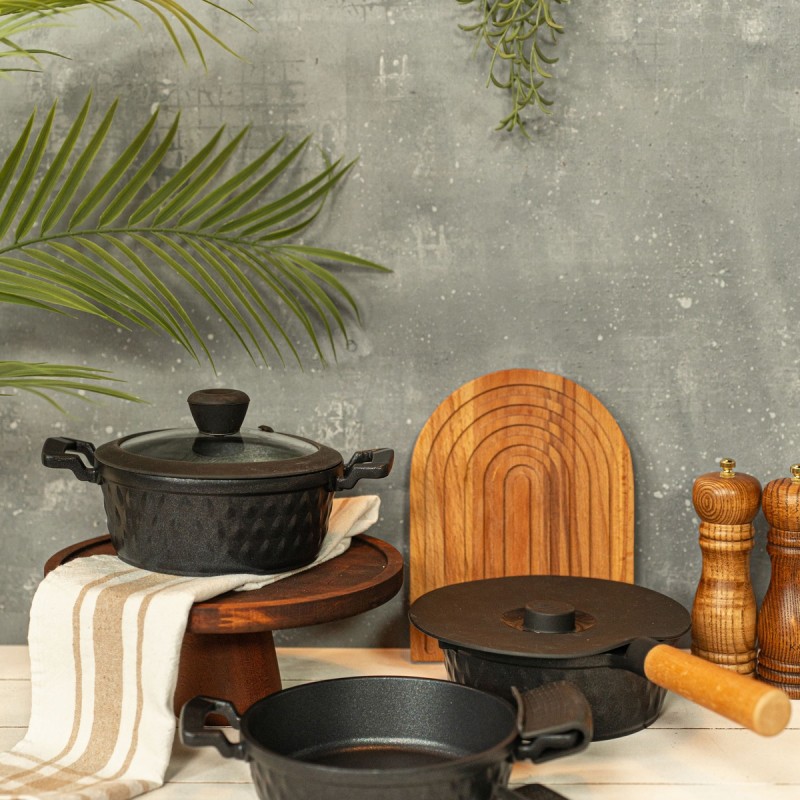 Brioni Diamond 5 Parça Siyah Midi Set Brioni Diamond 5 Parça Siyah Midi Set