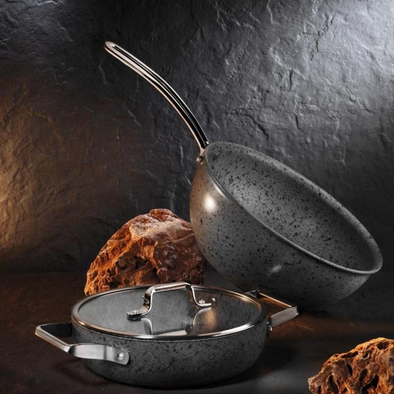 Brioni Stone-H 26 cm Wok Tava
