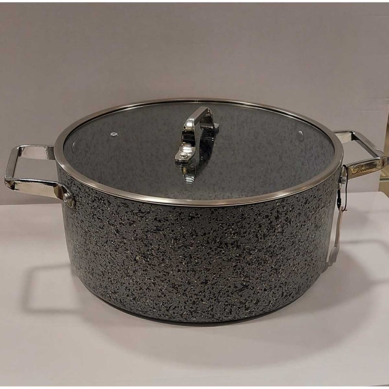 Brioni Stone- H 28 cm Derin Tencere