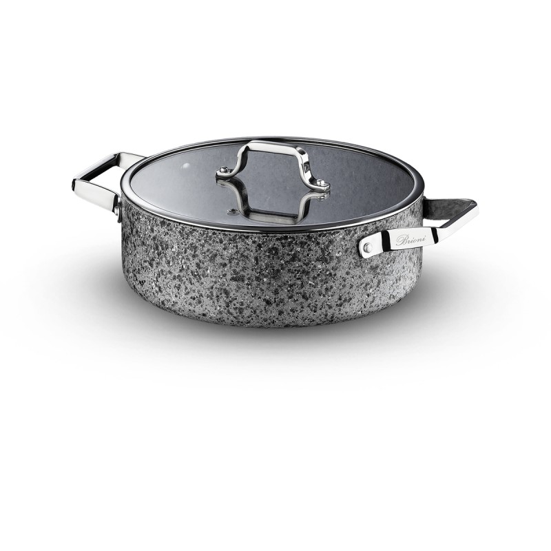 Brioni Stone-H 32 cm Basık Tencere Brioni Stone-H 32 cm Basık Tencere