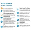 Demirdöküm Kion 12.000 Btu A++ Inverter Klima Demirdöküm Kion 12.000 Btu A++ Inverter Klima