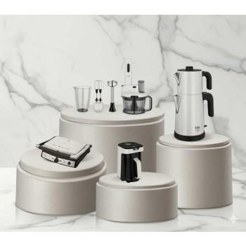 Fakir Avantaj Paket 4'lü Elektrikli Çeyiz Set Pearl White - Beyaz