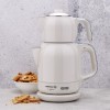 Korkmaz A331-08 Çaytema Vanilya/Krom 1600 W Çay Makinesi Korkmaz A331-08 Çaytema Vanilya/Krom 1600 W Çay Makinesi