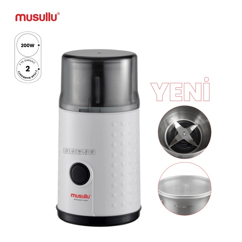 Musullu MSL-1003 Baharat ve Kahve Öğütücü