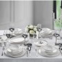 Schafer Adel Platin01 56 Parça 12 Kişilik Yemek Takımı