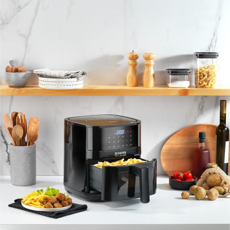 Schafer Fit Fry Xl Look Dijital Airfryer/sıcak Hava Fritözü Schafer Fit Fry Xl Look Dijital Airfryer/sıcak Hava Fritözü