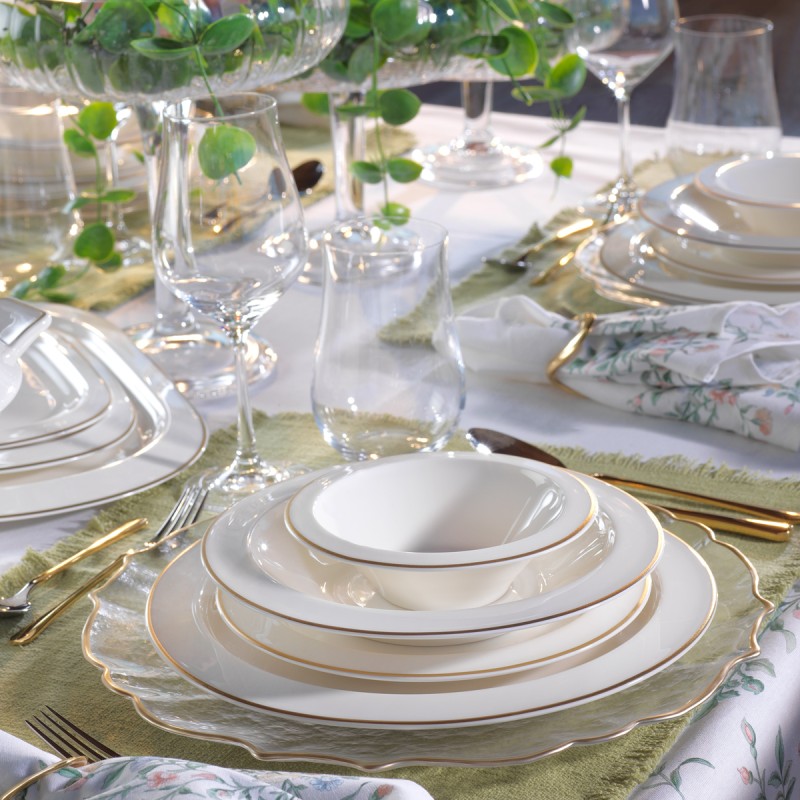 Schafer Tılsım Timeless Yemek Takımı 60 Parça-Gold Schafer Tılsım Timeless Yemek Takımı 60 Parça-Gold