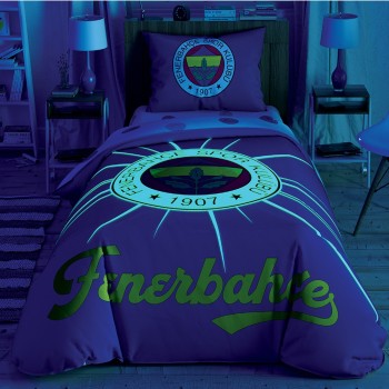 Taç Fenerbahçe Light Glow Tek Kişilik Lisanslı Nevresim Takımı Taç Fenerbahçe Light Glow Tek Kişilik Lisanslı Nevresim Takımı