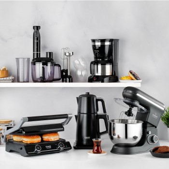 Schafer Teaform Plus Paslanmaz Çay Makinesi-Siyah Schafer Teaform Plus Paslanmaz Çay Makinesi-Siyah