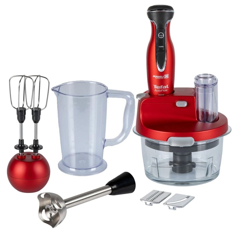Tefal Powelix Activflow Expert 1500 Watt Blender Seti - Kırmızı Tefal Powelix Activflow Expert 1500 Watt Blender Seti - Kırmızı