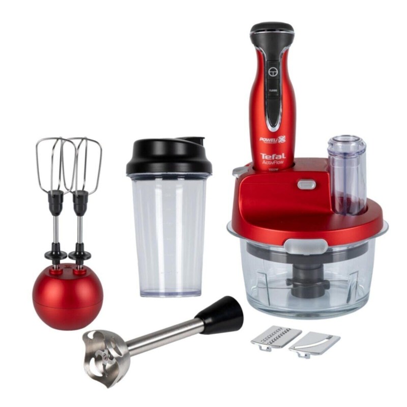 Tefal Powelix Activflow OntheGo Kırmızı 1500 W Blender Seti Tefal Powelix Activflow OntheGo Kırmızı 1500 W Blender Seti