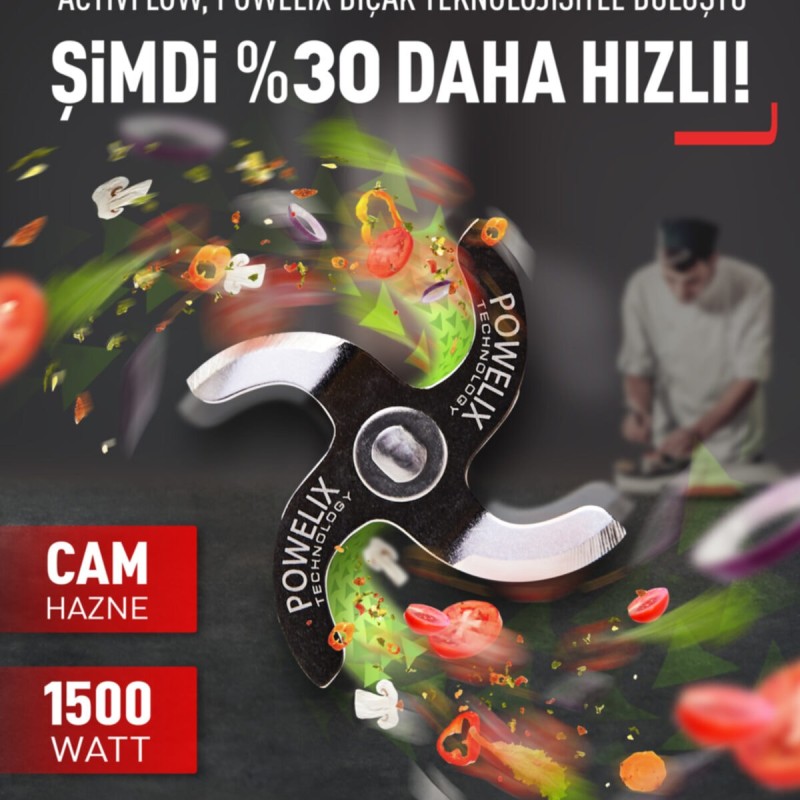 Tefal Powelix Activflow OntheGo Kırmızı 1500 W Blender Seti Tefal Powelix Activflow OntheGo Kırmızı 1500 W Blender Seti