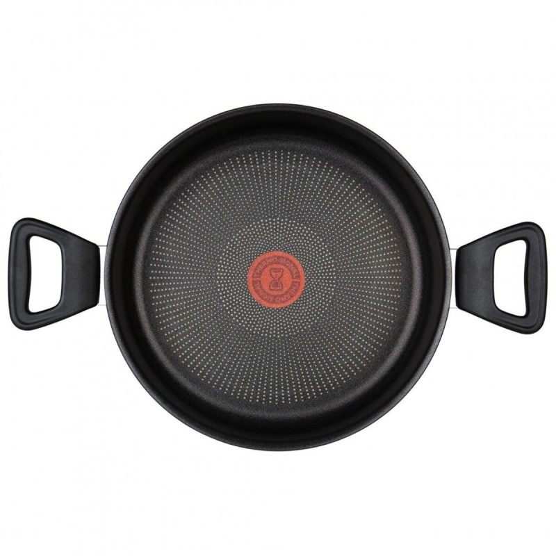 Tefal Titanium 3X Force 24 cm Kapaklı Kısa Tencere Tefal Titanium 3X Force 24 cm Kapaklı Kısa Tencere