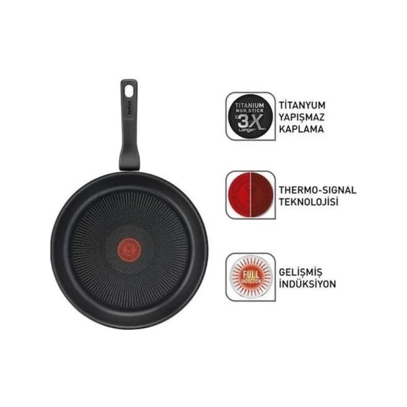 Tefal Titanyum 3x Force 28CM Tava