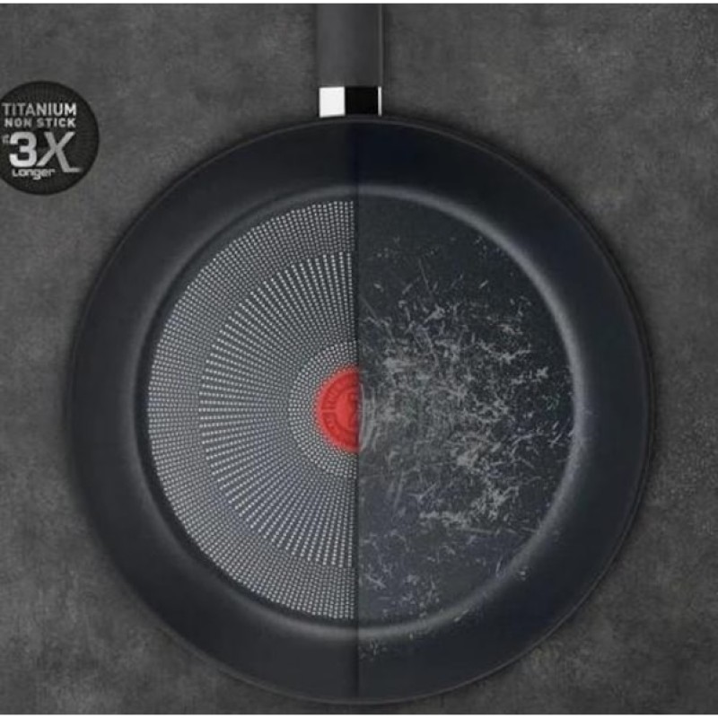 Tefal Titanyum 3x Force 28CM Tava