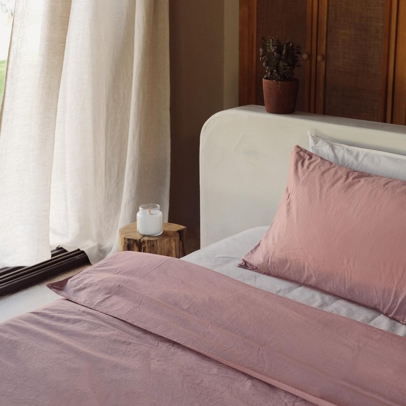 The Mia Cotta Old Rose Tek Kişilik Nevresim 220x160 Cm