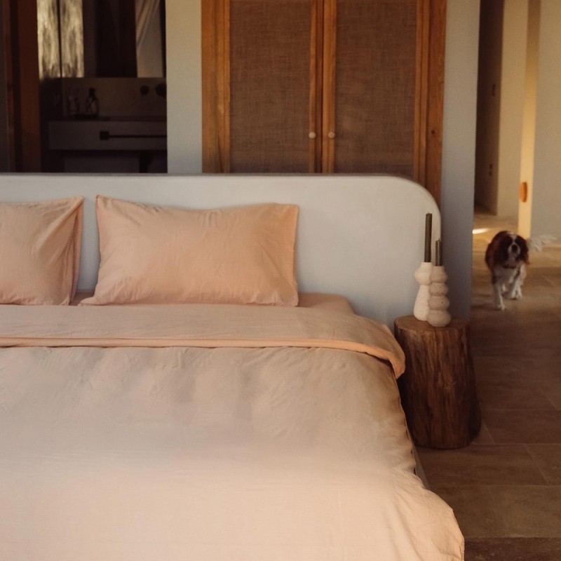 The Mia Cotta Toast Çift Kişilik Nevresim 220x200 Cm