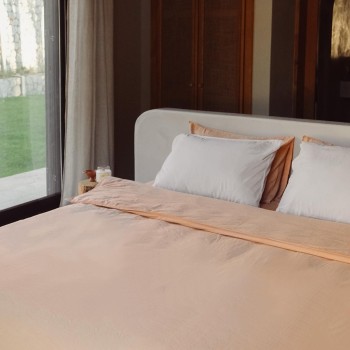 The Mia Cotta Toast Tek Kişilik Nevresim 220x160 Cm