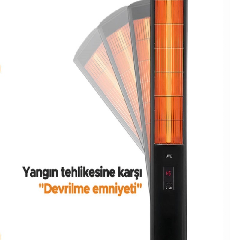 Ufo Micatronic 23/UK 2300 W Uzaktan Kumandalı Infrared Isıtıcı